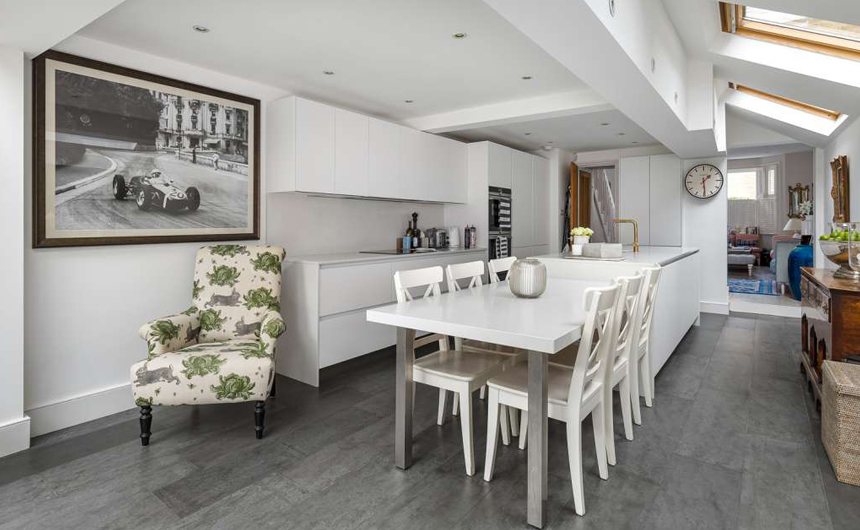 Modern kitchen renovation in South West London Modern kitchen renovation in South West London